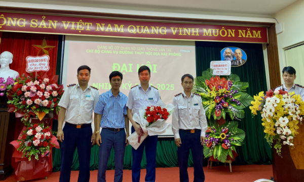 Đại hội Chi bộ Cảng vụ Đường thủy nội địa Hải Phòng nhiệm kỳ 2020-2025